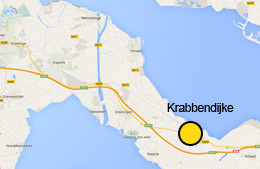 locatiekaartje Krabbendijke